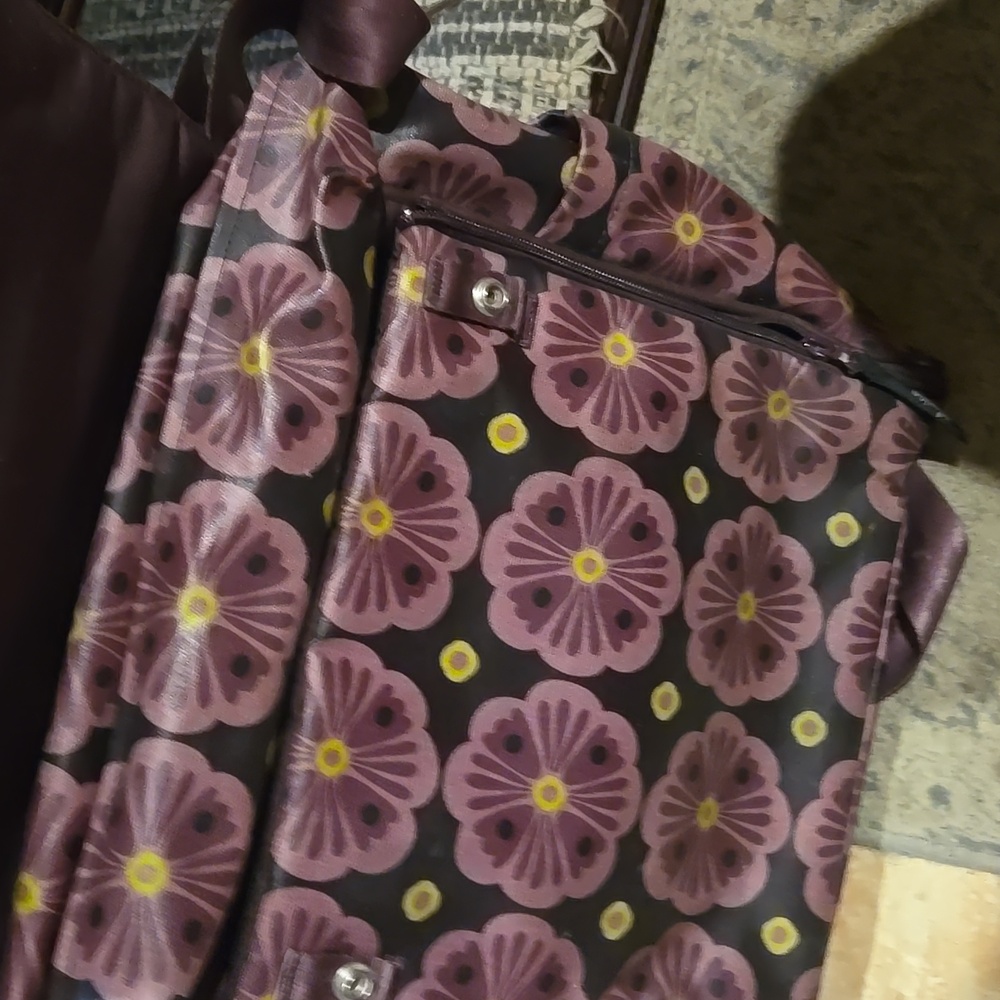 Floral Patterned Diaper Bag, EUC - Picture 3 of 9